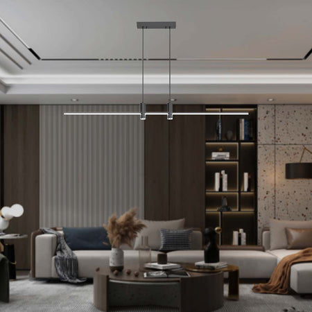 Corp iluminat LED suspendat 19 W 4000K 80 cm × 115 cm negru V-Tac SKU-10088