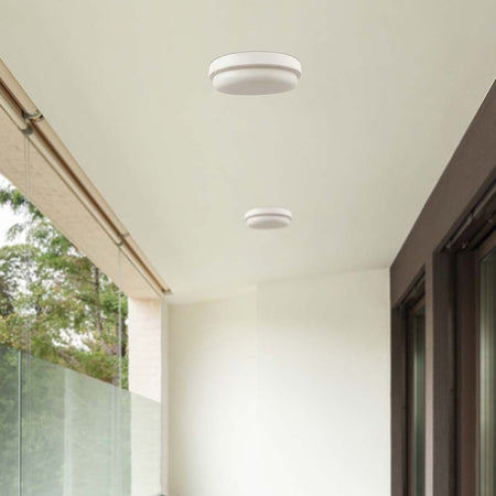Plafonieră LED 12W rotundă cu IP54, albă, V-Tac
