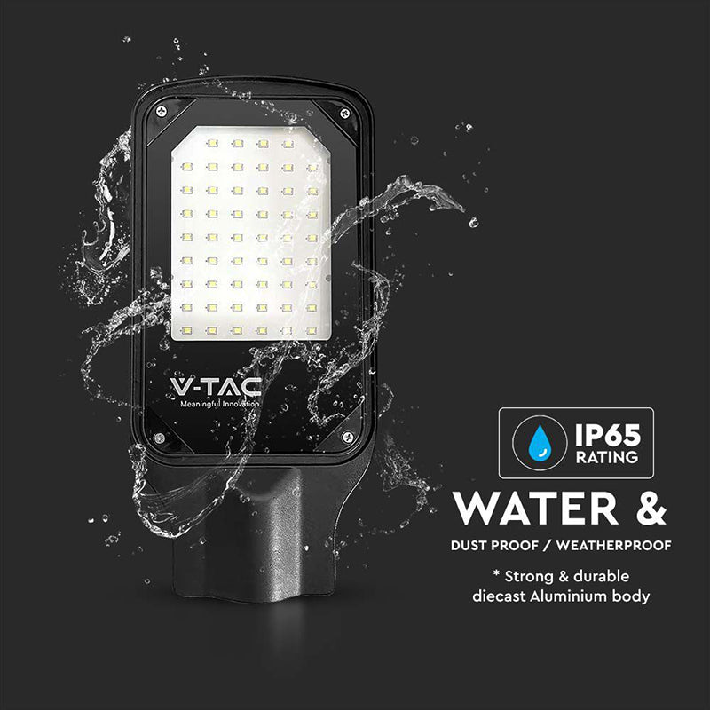 Corp iluminat stradal LED 30W exterior IP65 negru V-Tac