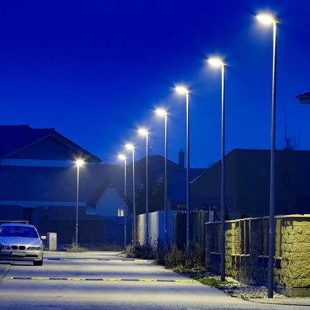 Corp iluminat stradal LED 30W exterior IP65 negru V-Tac