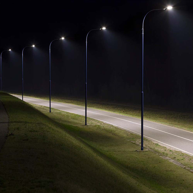 Corp iluminat stradal LED 30W exterior IP65 negru V-Tac