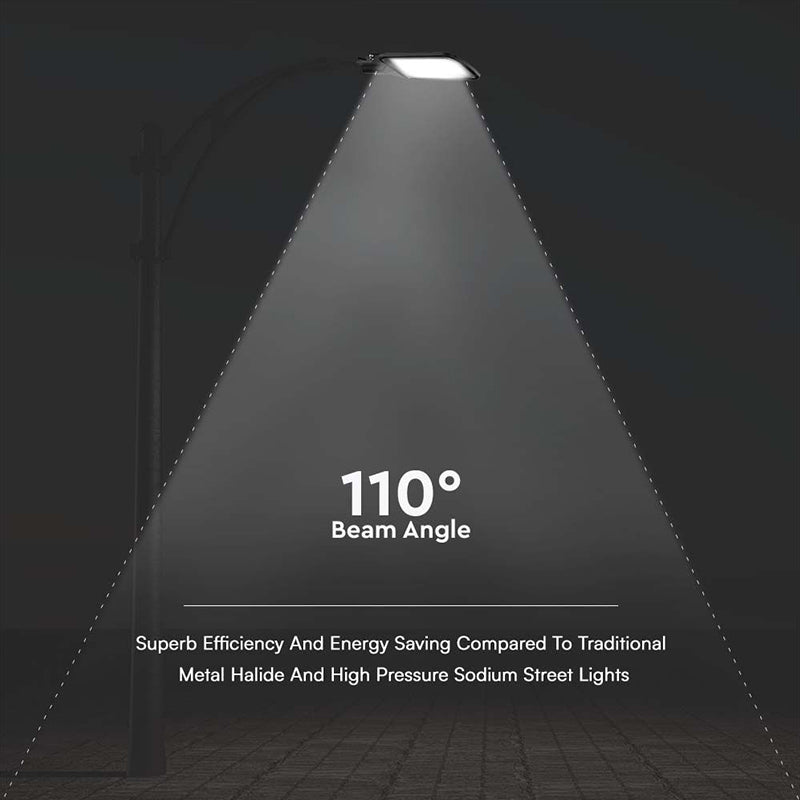 Corp iluminat stradal LED 100W cu grad de protecție IP65, aluminiu, V-Tac