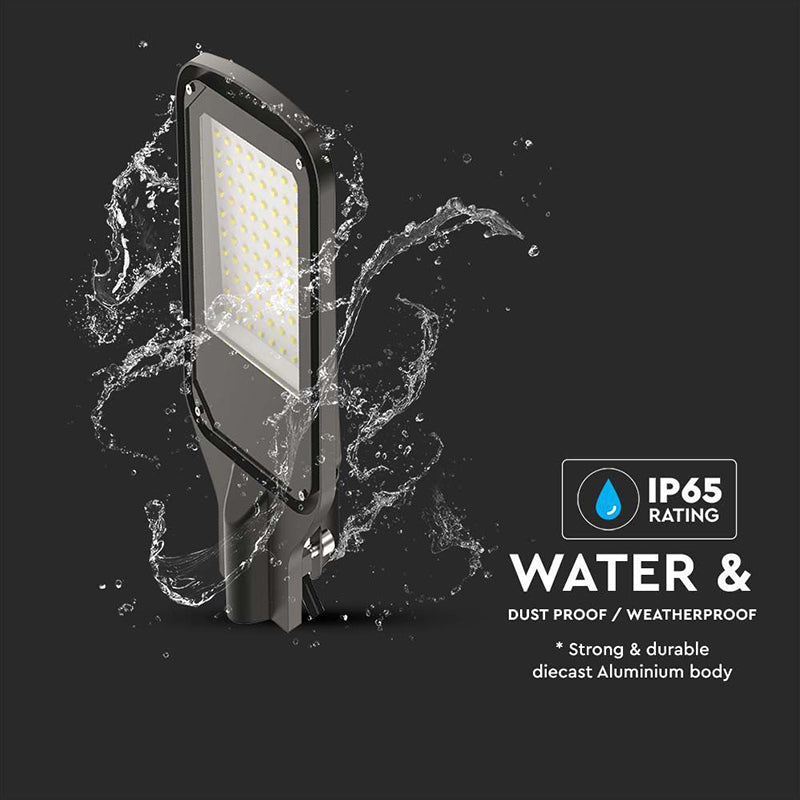 Corp iluminat stradal LED 100W cu grad de protecție IP65, aluminiu, V-Tac