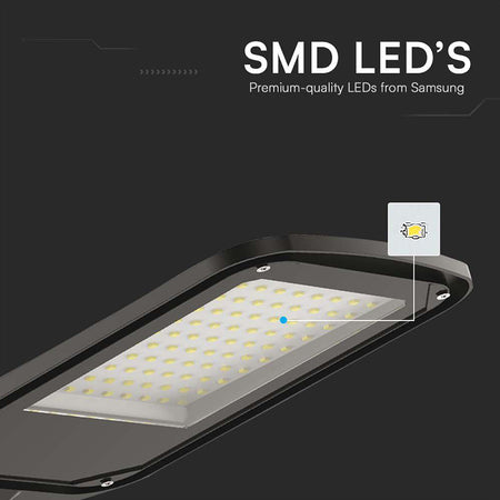 Corp iluminat stradal LED 100W cu grad de protecție IP65, aluminiu, V-Tac