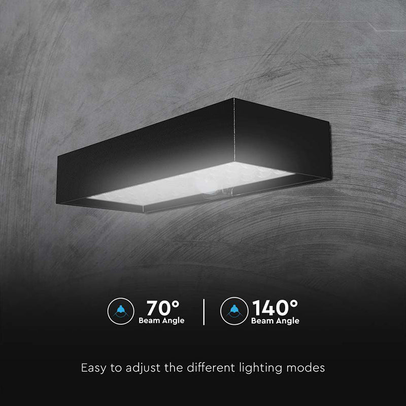 Lampa exterioară LED 6W cu încărcare solară IP65, lumină neutru 4000K, V-Tac