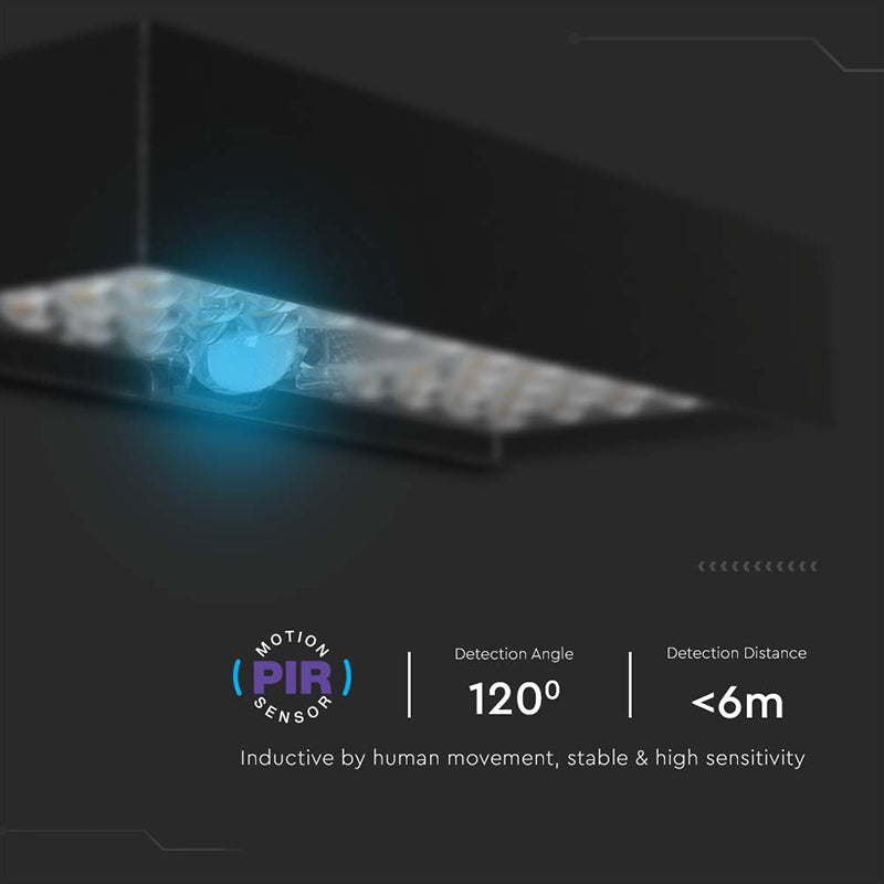 Lampa exterioară LED 6W cu încărcare solară IP65, lumină neutru 4000K, V-Tac