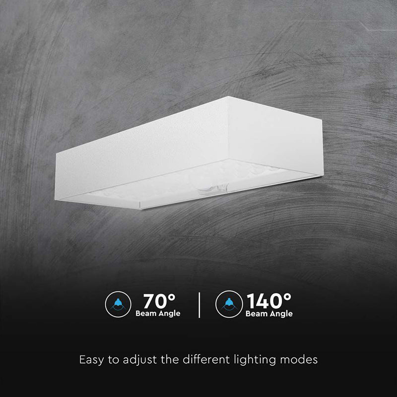 Lampa exterioară LED 6W cu încărcare solară IP65, lumină neutru 4000K, V-Tac
