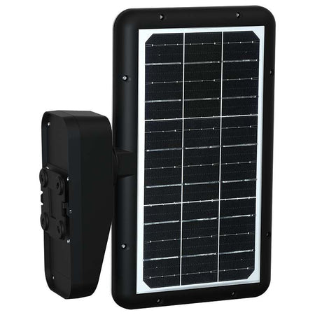 Lampă solară de exterior 15 W cu senzor PIR și 2 culori de iluminare V-Tac
