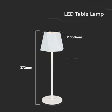 Lampă LED 1.5W 3in1 cu acumulator și funcție dimabilă V-Tac