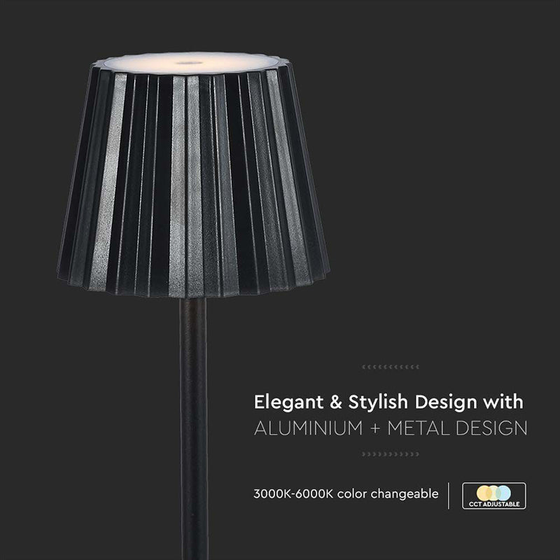 Lampă LED 1.5W 3in1 cu acumulator și funcție dimabilă V-Tac