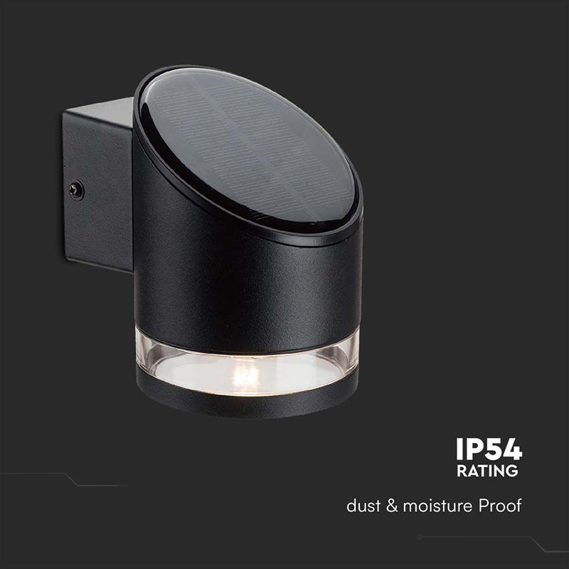 Lampă LED solară 1W cu protecție IP54 și lumină alb cald pentru exterior V-Tac