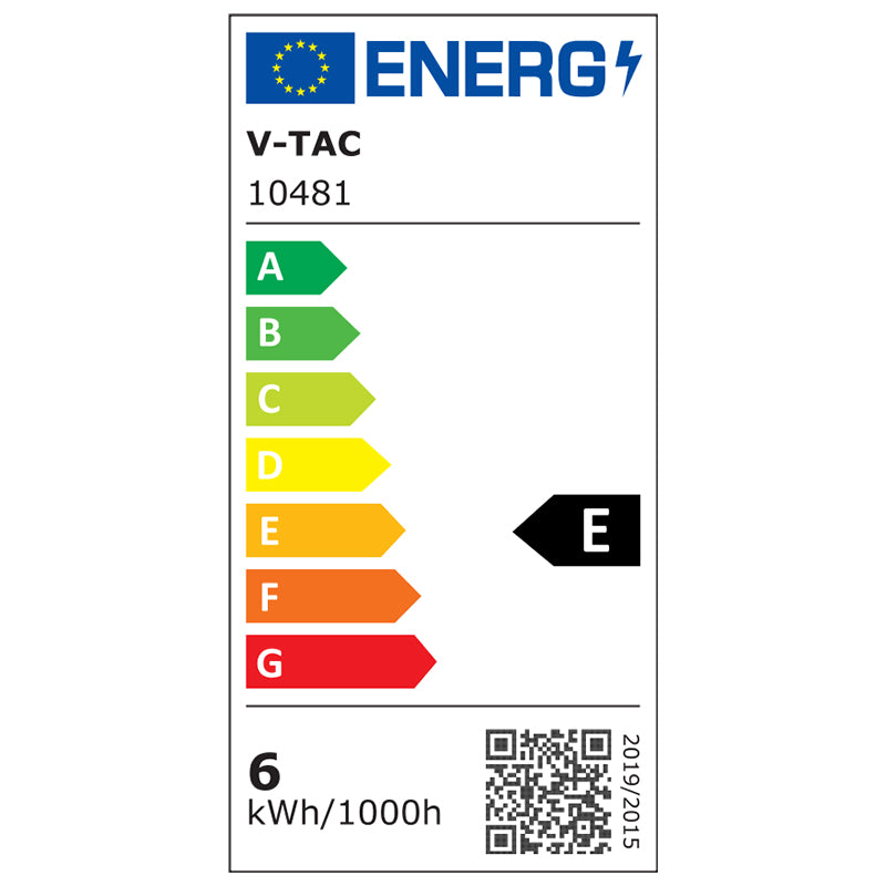 Panou LED 6W încastrat 4000K alb neutru V-Tac SKU-10481