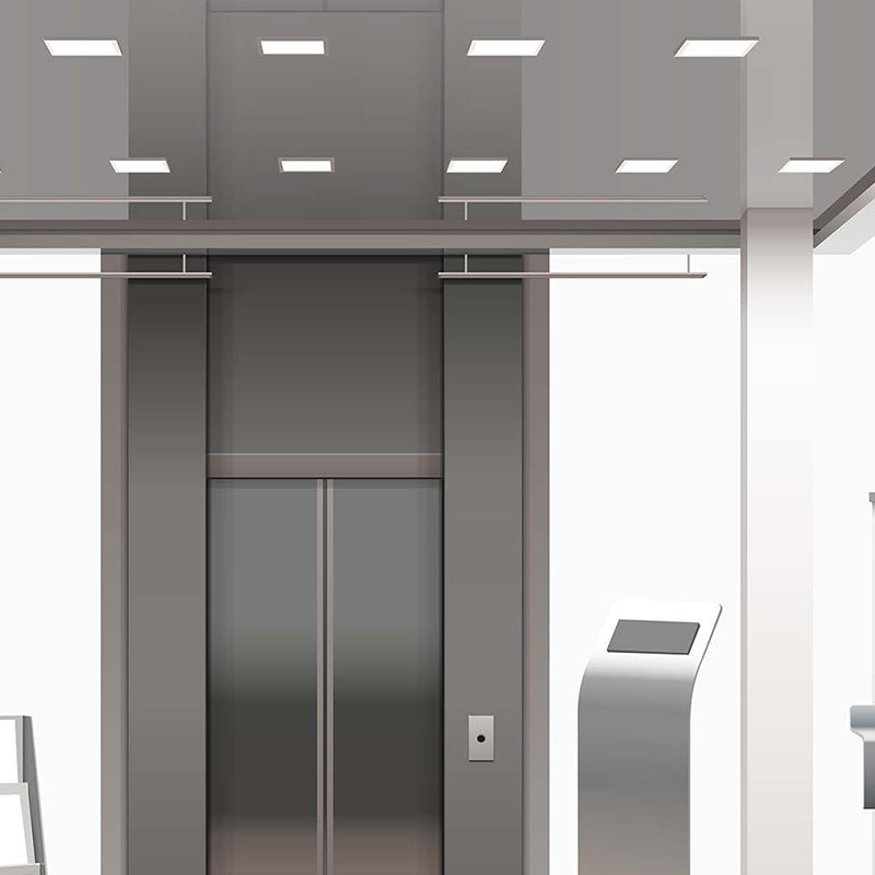 Panou LED 12W încorporabil 6500K cip Samsung pătrat V-Tac SKU-104851