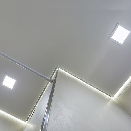 Panou LED 12W încorporabil 6500K cip Samsung pătrat V-Tac SKU-104851