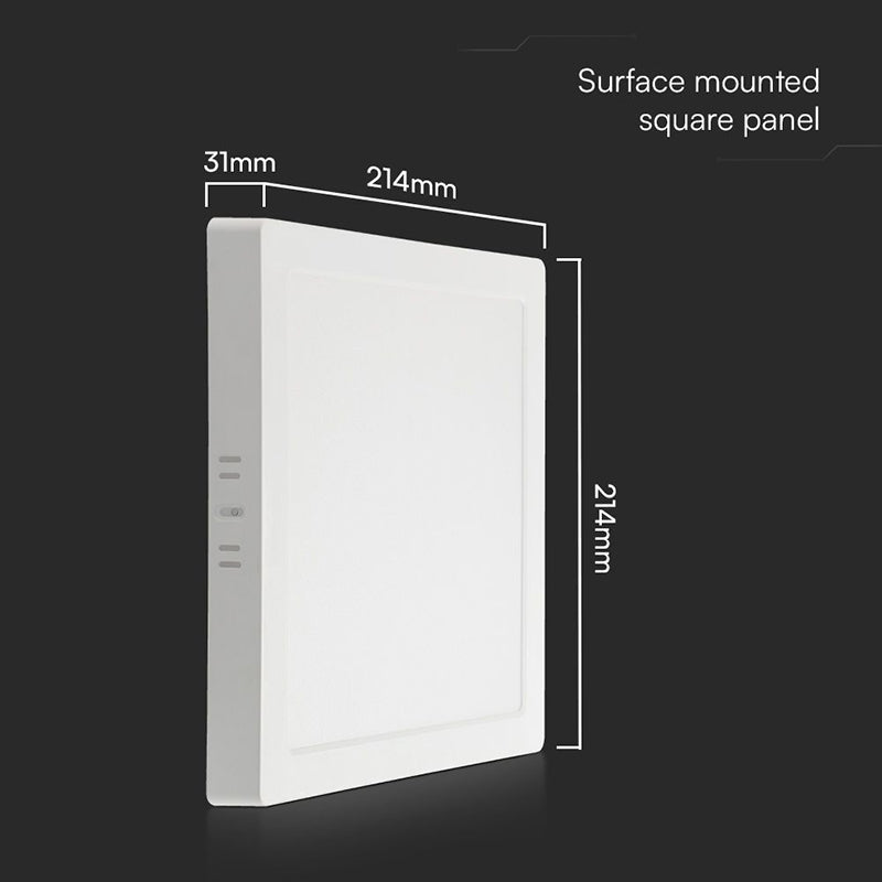 Panou LED aplicabil 18W 3000K cip Samsung V-Tac SKU-104981