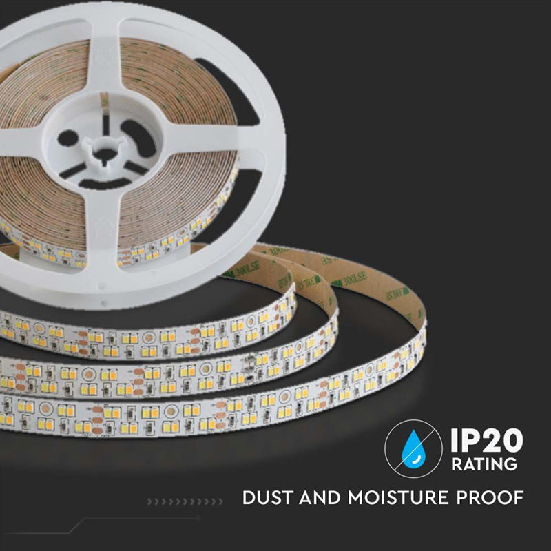 Bandă LED COB 21 W/m 24 V 3în1 IP20, 5 m V-Tac SKU-10554