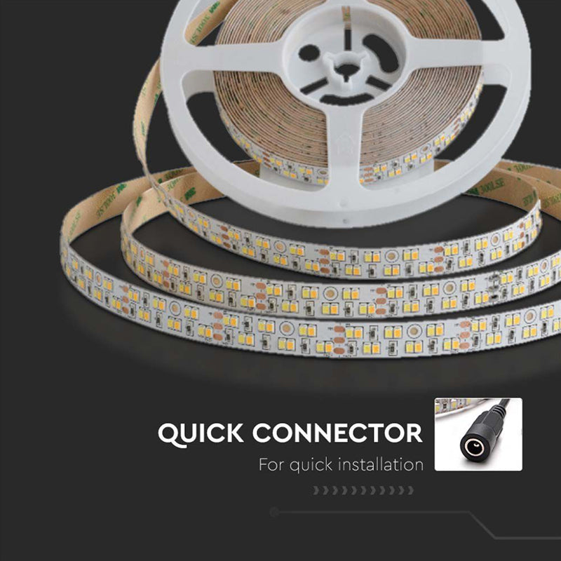 Bandă LED COB 21 W/m 24 V 3în1 IP20, 5 m V-Tac SKU-10554