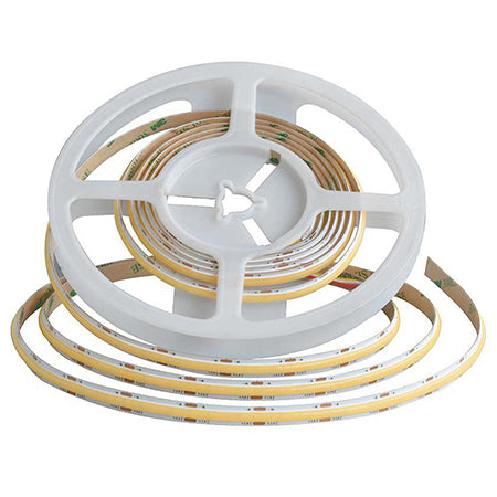 Bandă LED COB 9-18W/m 24V 3in1 IP20 5m V-Tac SKU-10555