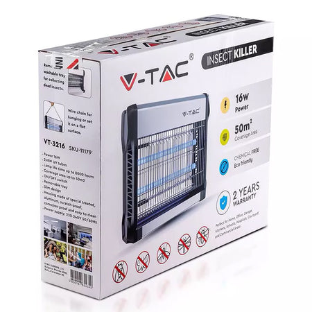 Aparat Anti-Insecte Cu Lumina Uv 2x8w