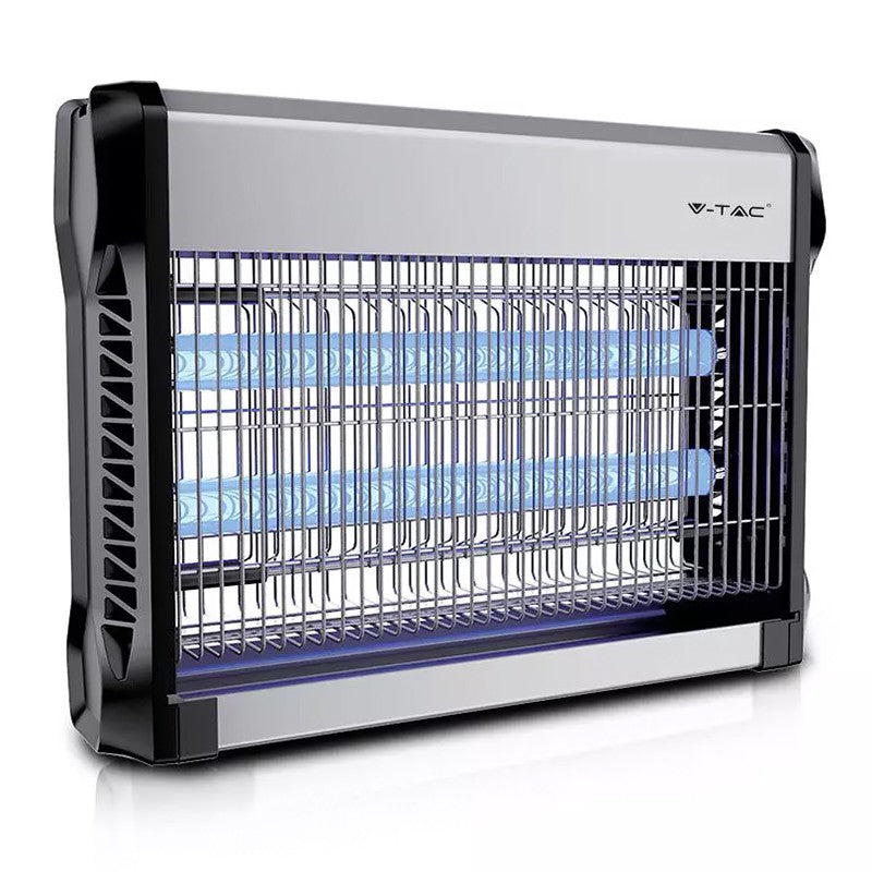 Aparat anti-insecte cu lumină UV 2 × 10 W, fără chimicale, V-Tac SKU-11180