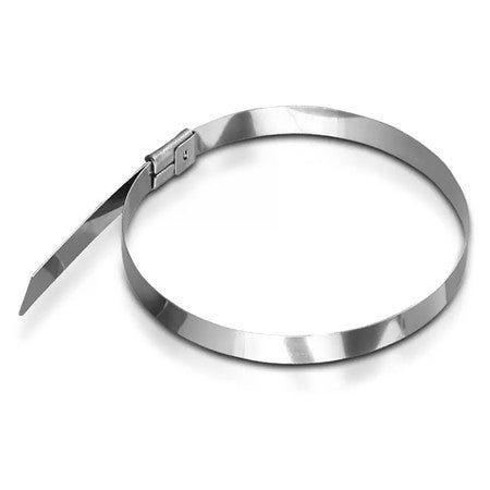 Fașete prindere din oțel 4.6 mm x 20 cm set 100 buc V-Tac SKU-11188