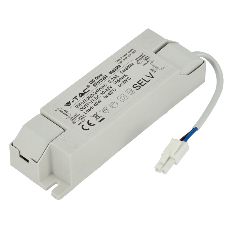 Driver pentru panou LED 40 W, IP20, V-Tac SKU-11352