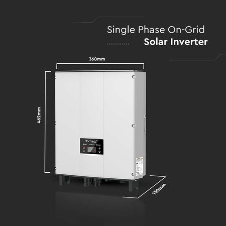 Invertor solar 3 kW on grid monofazat IP65 V-Tac SKU-11369
