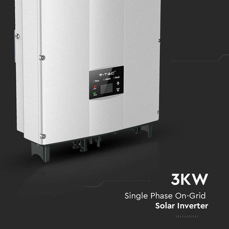 Invertor solar 3 kW on grid monofazat IP65 V-Tac SKU-11369
