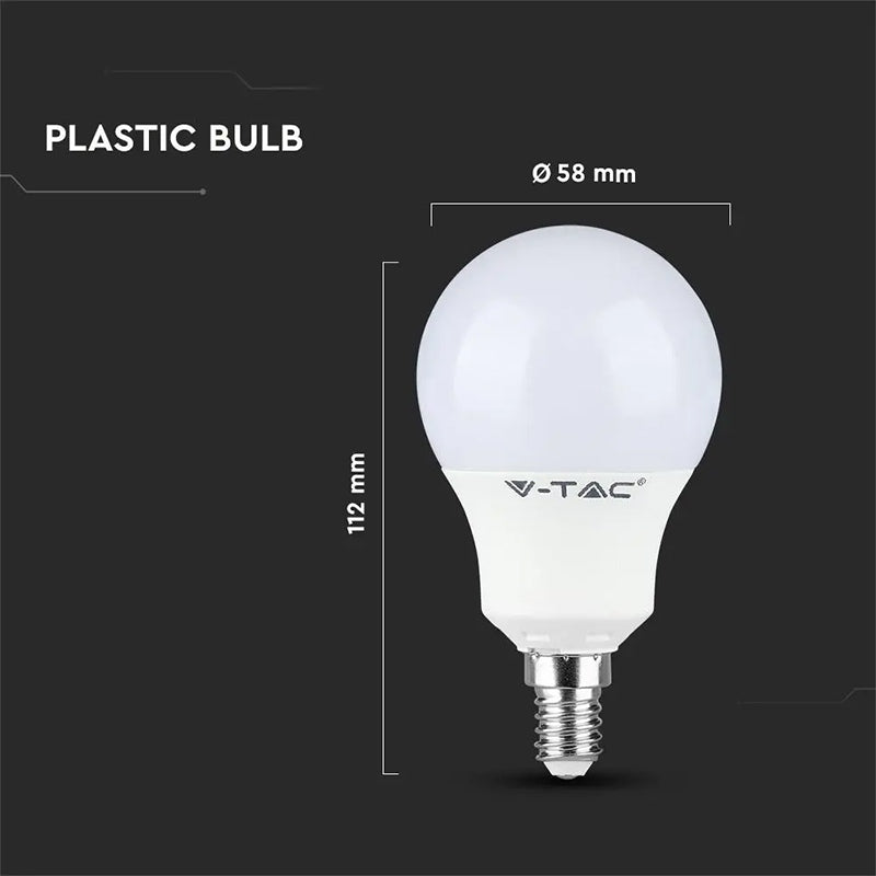 Bec Led A58 E14 9w 3000k Alb Cald, Cip Samsung