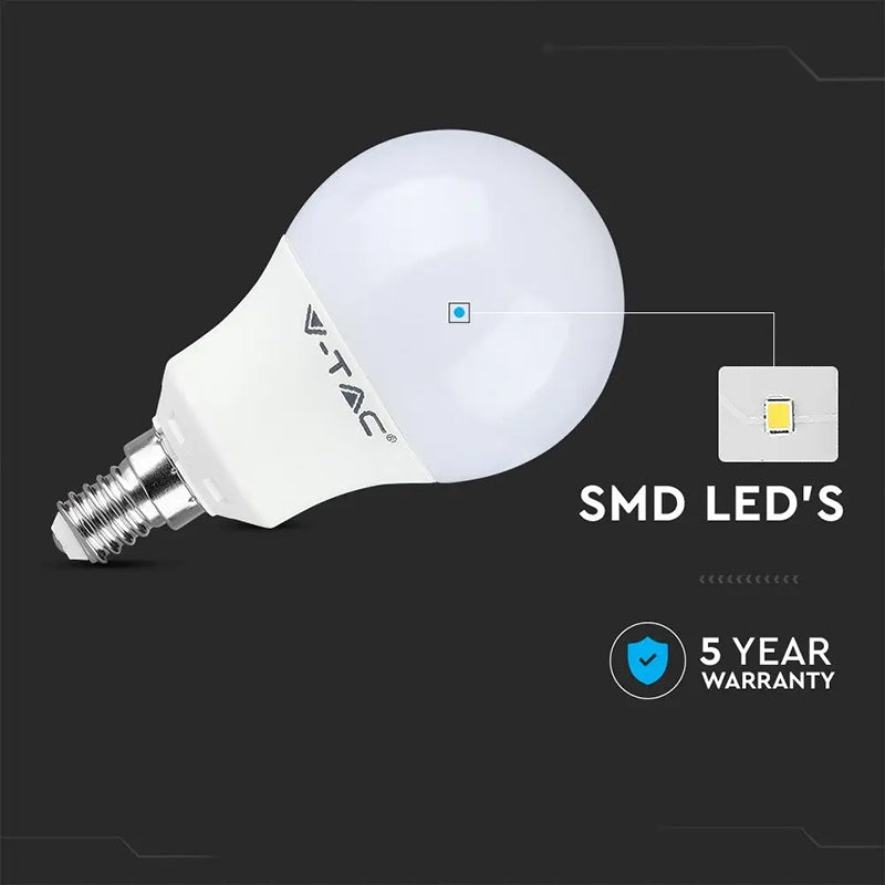 Bec Led A58 E14 9w 3000k Alb Cald, Cip Samsung