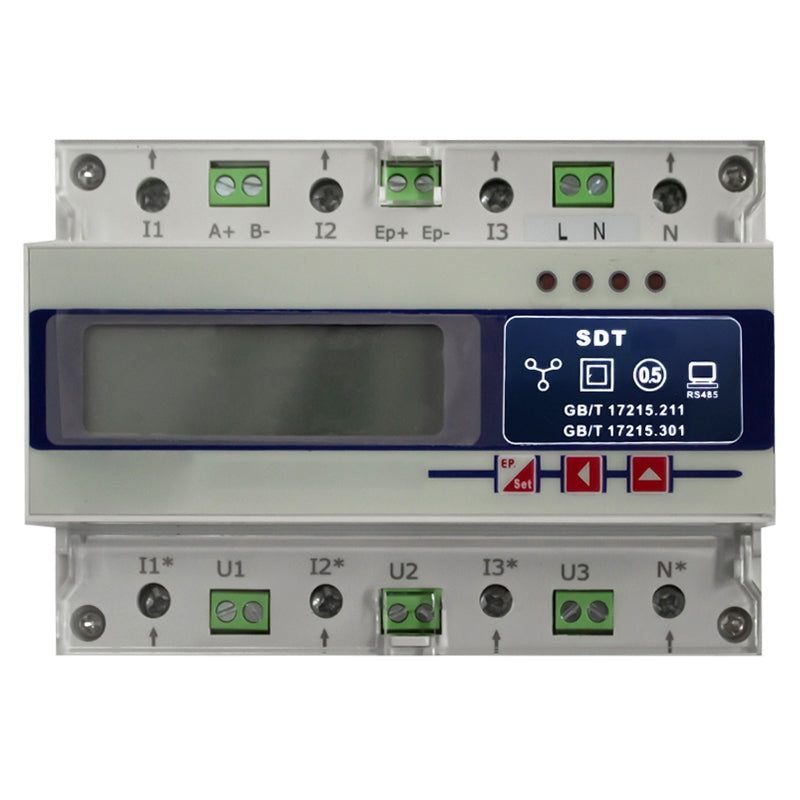 Smart meter trifazat, monitorizare eficientă energie - V-Tac SKU-11505