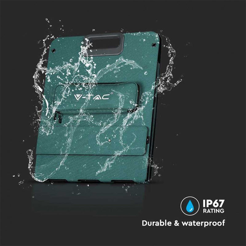 Panou fotovoltaic pliabil portabil 2 × 120 W V-Tac SKU-11565