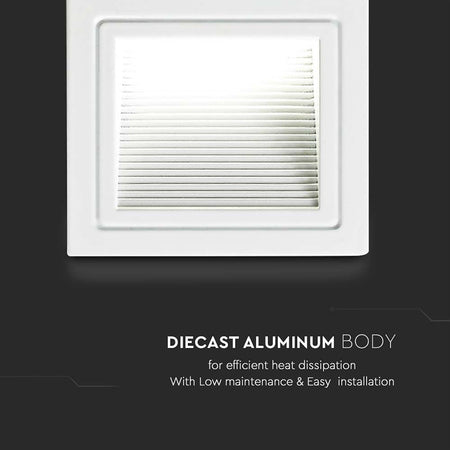 Corp Iluminat Led Steplight Montaj Scara/perete 3w 4000k Alb Neutru