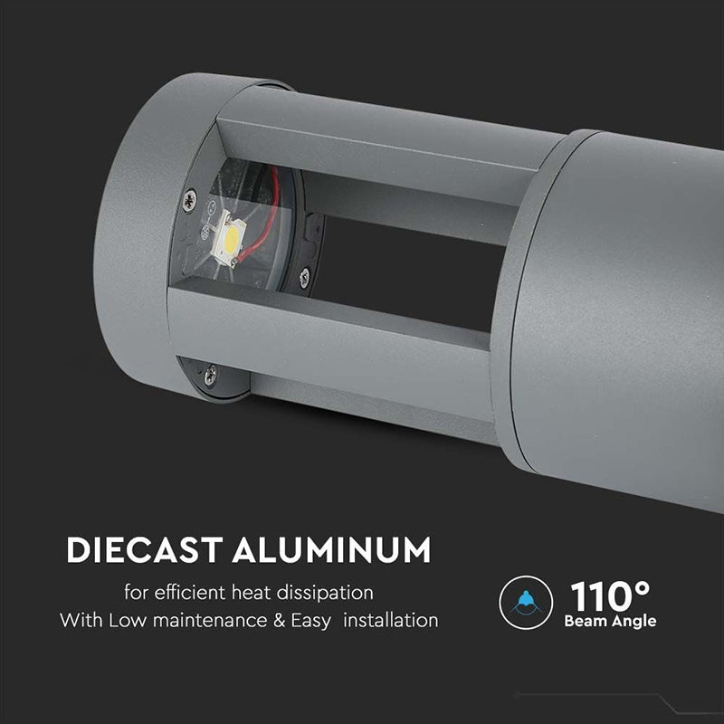 Lampă LED iluminat potecă 25 cm, 10 W, 4000K, IP65, aluminiu, V-Tac SKU-128320