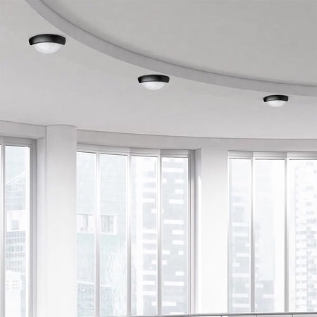 Aplica rotundă LED 12W IP54 lumină alb cald, montaj plafon, V-Tac SKU-1349