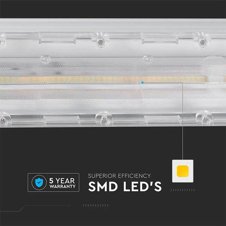 Corp iluminat liniar LED 50W, 150 cm, 4000K, dimabil, alb neutru V-Tac SKU-1360
