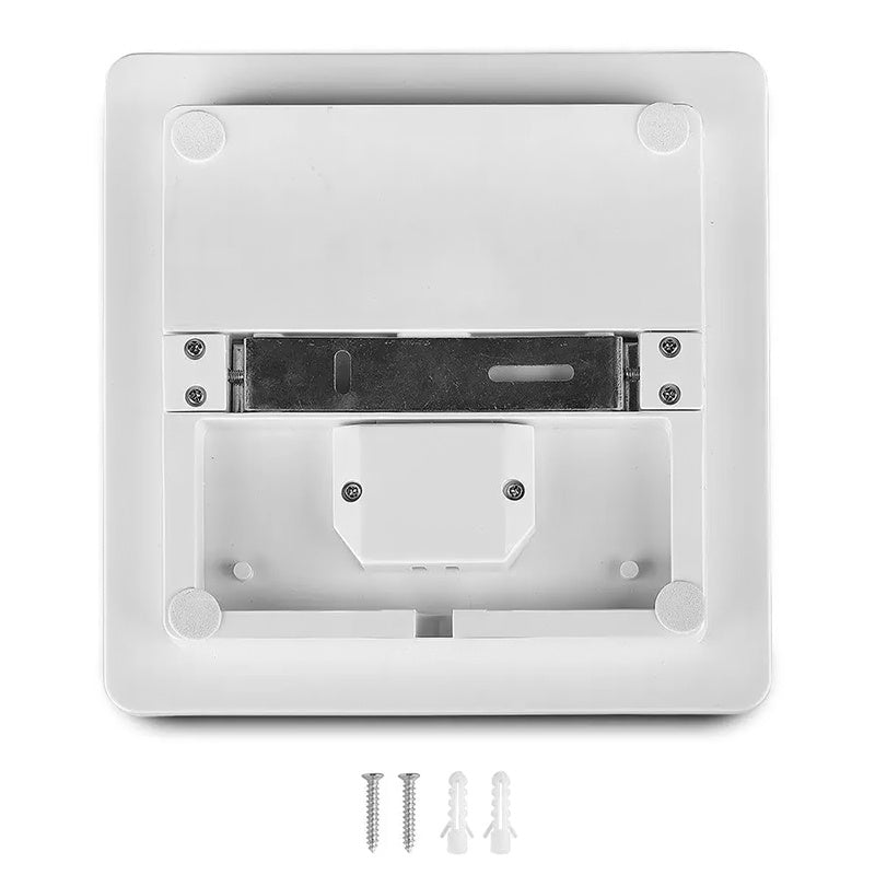 Aplica Led 25w Ip44  6400k Alb Rece - Patrat