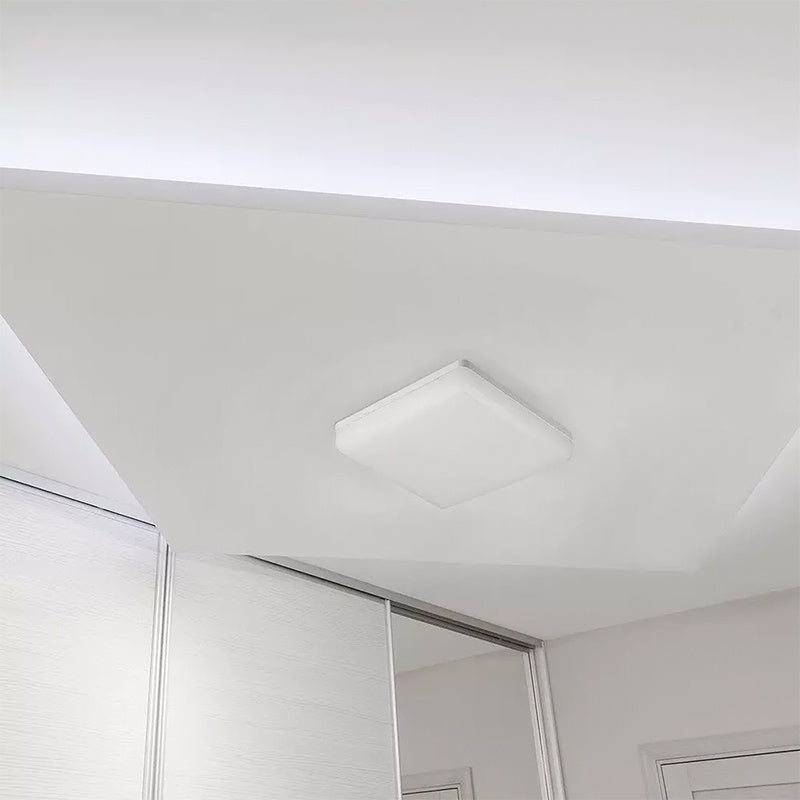Aplica Led 25w Ip44  6400k Alb Rece - Patrat