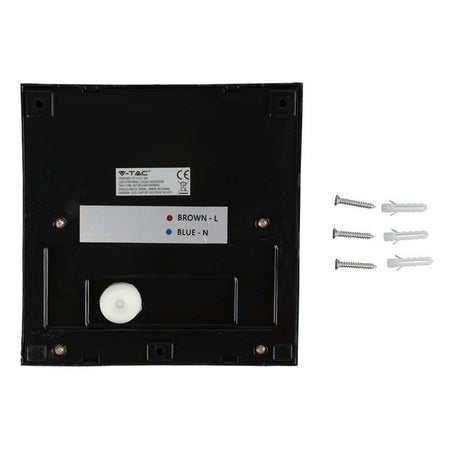 Corp iluminat LED steplight montaj scară/perete 3W 4000K negru V-Tac SKU-1399