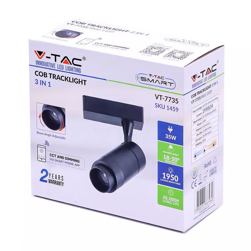 Corp iluminat LED 35W tracklight 3in1, 2800K/4000K/6000K V-Tac SKU-1413