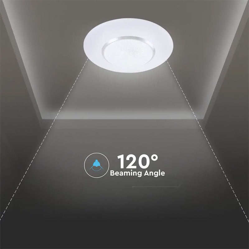 Aplică LED 30/60W 3în1 dimabilă cu telecomandă V-Tac SKU-14621