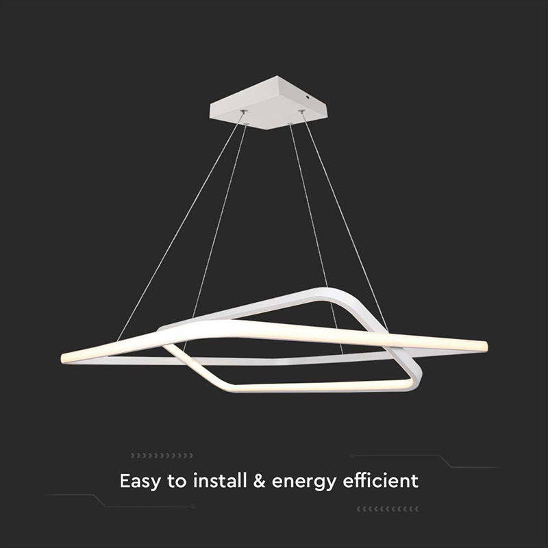 Candelabru Led Dimabil 50w 4000k 60x60x120cm - Alb