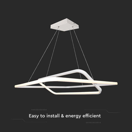 Candelabru Led Dimabil 50w 4000k 60x60x120cm - Alb