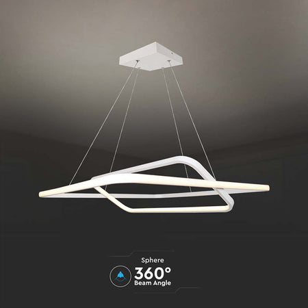 Candelabru Led Dimabil 50w 4000k 60x60x120cm - Alb
