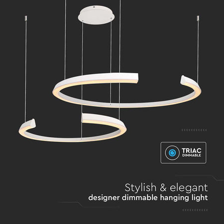 Candelabru Led Dimabil 50w 3000k 110x80x120cm - Alb