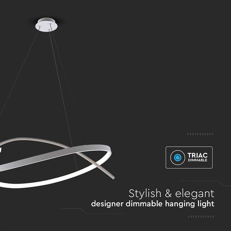 Candelabru Led Dimabil 48w 4000k 80x120cm - Alb