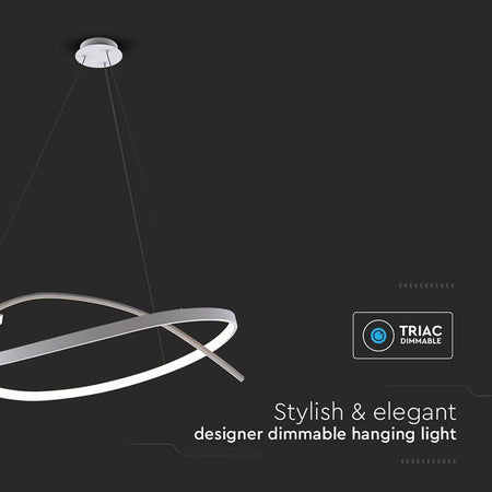 Candelabru Led Dimabil 48w 4000k 80x120cm - Alb