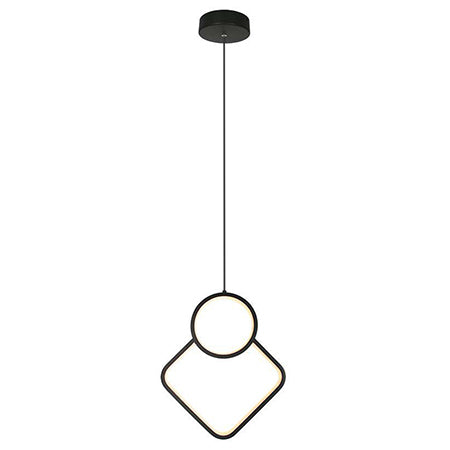 Candelabru LED 12W 3000K, negru, lumina caldă, V-Tac SKU-14998