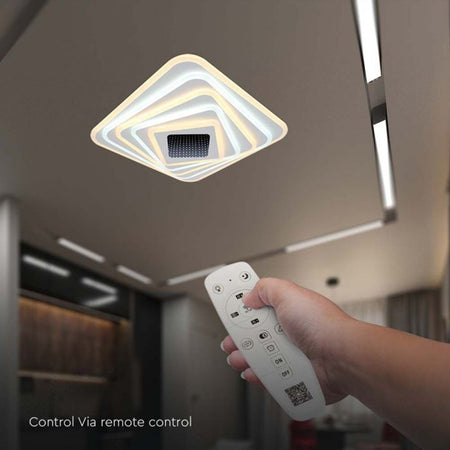 Corp Iluminat Decorativ Dimabil 150w 3000k + 6000k - Alb