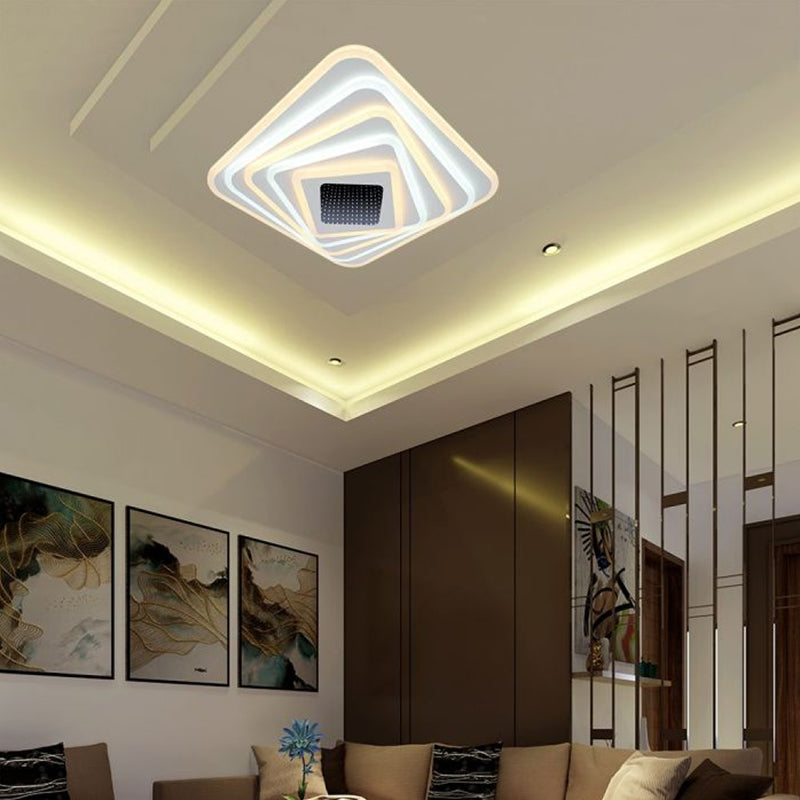 Corp Iluminat Decorativ Dimabil 150w 3000k + 6000k - Alb